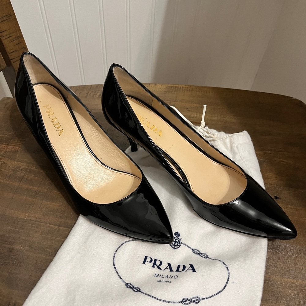 Prada Patent Leather Pumps